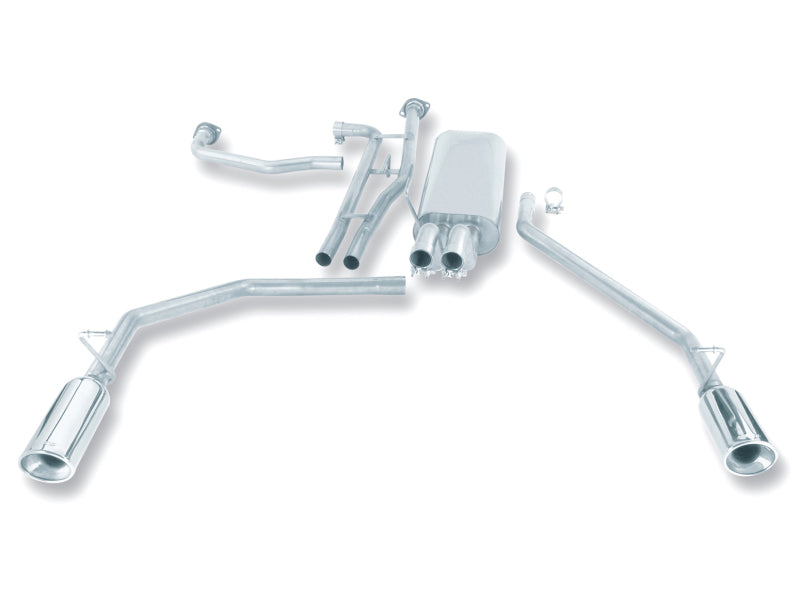 Borla 04-15 Nissan Titan 5.6L-V8 2&4WD Catback Exhaust System-Borla-BOR140079