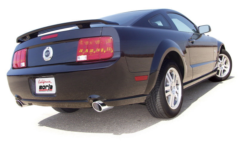 Borla 05-09 Mustang GT 4.6L V8 SS Aggressive Exhaust (rear section only)-Borla-BOR11750