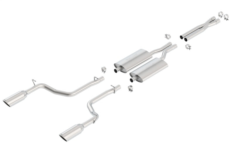 Borla 05-10+ Charger / Magnum / 300C R/T 5.7L Aggressive Catback Exhaust-Borla-BOR140125