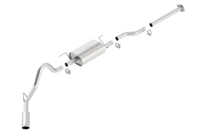 Borla 05-12 Toyota Tacoma 4.0L AT/MT 2/4WD CC/SH EC/LB 2&4Dr Catback Exhaust-Borla-BOR140160
