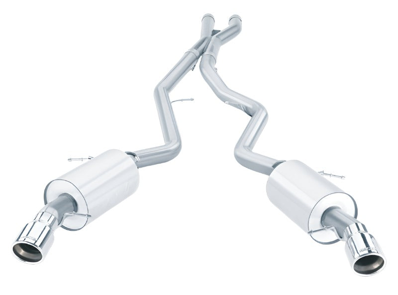 Borla 07-08 BMW 335i coupe/sedan aggressive catback exhaust system-Borla-BOR140276