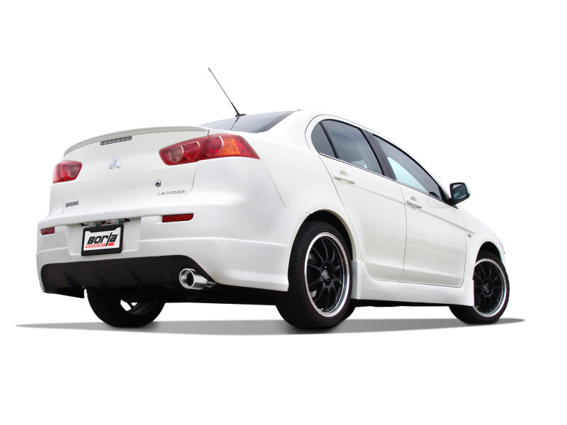 Borla 08-11 Mitsubishi Lancer DE/ES/GTS SS Exhaust (rear section only) - Black Ops Auto Works