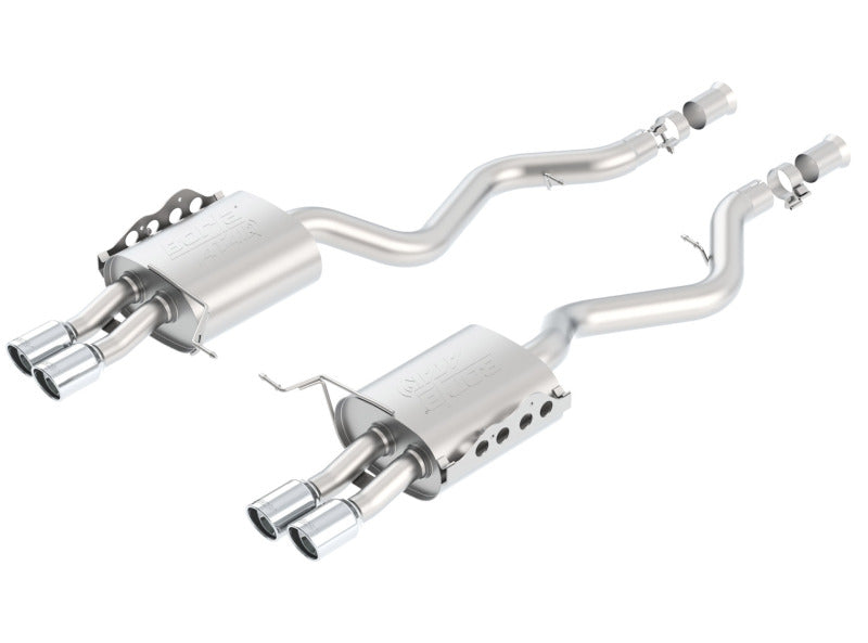 Borla 08-13 BMW M3 Coupe 4.0L 8cyl 6spd/7spd Aggressive ATAK Exhaust (rear section only)-Borla-BOR11802