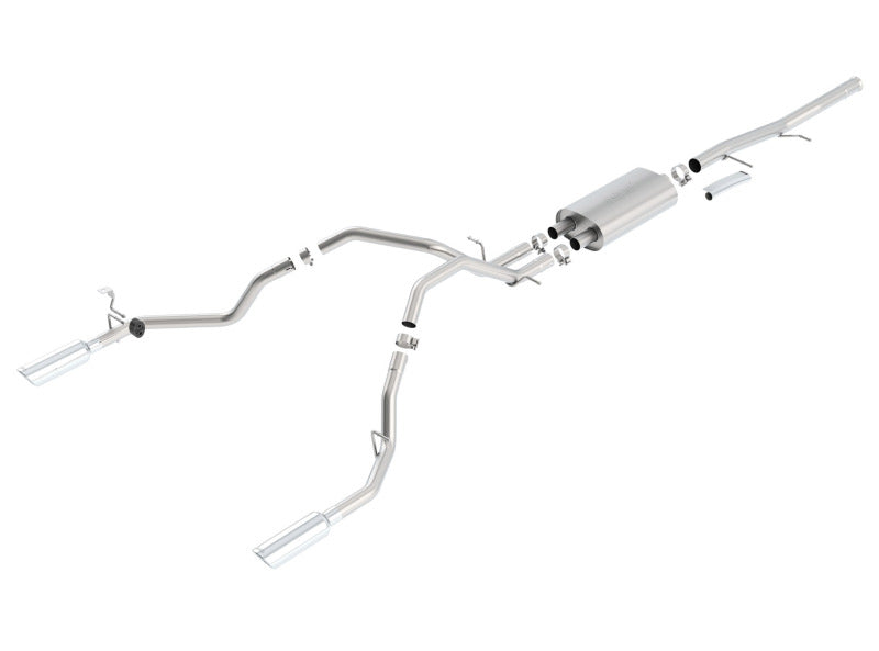 Borla 09-11 Chevrolet Silverado / 09-11 GMC Sierra S-Type SS Catback Exhaust-Borla-BOR140429