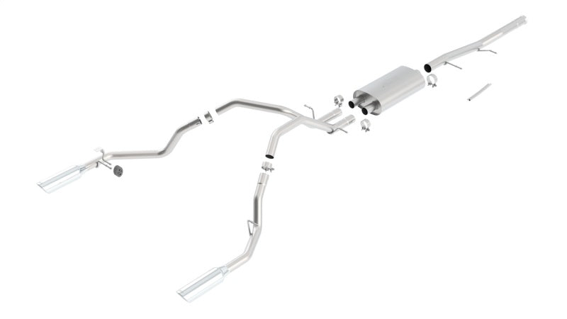Borla 09-12 GMC Sierra 1500 / 09-12 Chevrolet Silverado 1500 SS Catback Exhaust-Borla-BOR140340