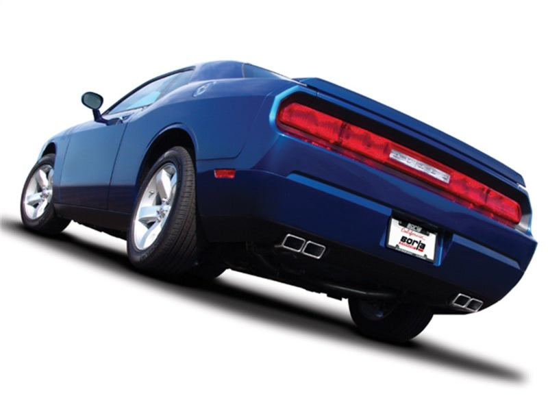 Borla 09-14 Dodge Challenger R/T 5.7L RWD 2Dr. 2.5in. ATAK CB Exhaust - Dual Split Rear Exit-Borla-BOR140708