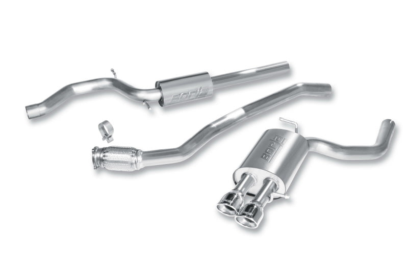 Borla 09-15 Audi A4 Quattro Base SS Catback Exhaust-Borla-BOR140315