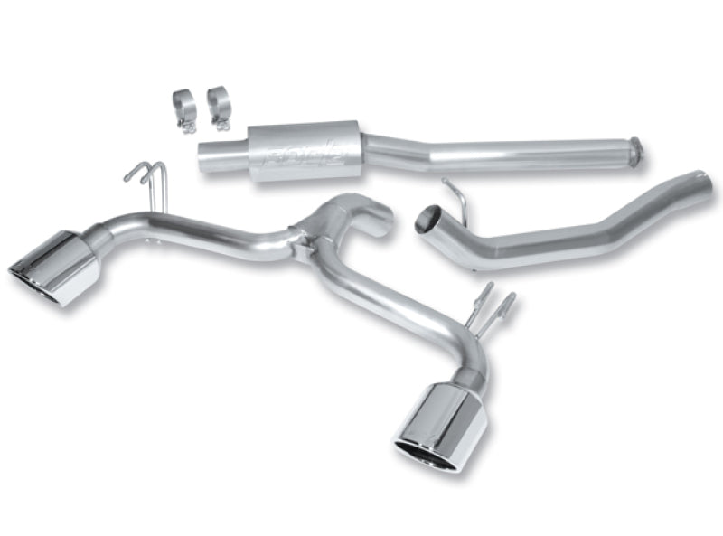 Borla 09-15 Mitsubishi Lancer Ralliart 2.0L 4cyl MT 6spd AWD Catback Exhaust-Borla-BOR140334