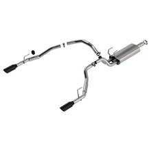Load image into Gallery viewer, Borla 09-17 Dodge Ram 1500 5.7L V8 3in to Dual 2.5in Single Round Rolled Angle-Cut S-type Exhaust - Borla 140308BC