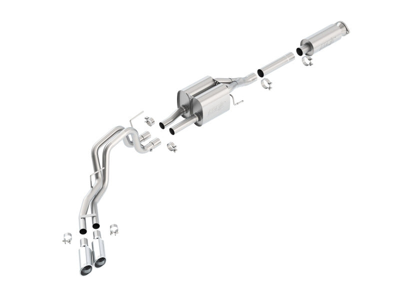 Borla 10-12 Ford F-150 Raptor 6.2L V8 2/4WD AT Touring SS Catback Exhaust-Borla-BOR140404