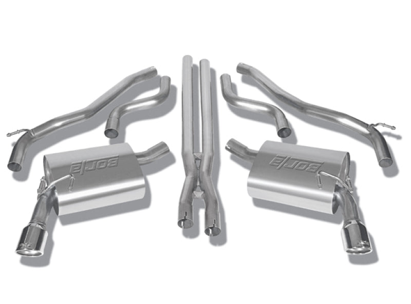 Borla 10-13 Camaro 3.6L V6 (except 2013 RS) Touring Catback Exhaust-Borla-BOR140282