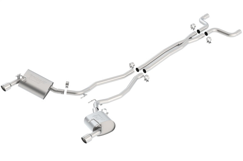 Borla 10-13 Camaro 3.6L V6 (except 2013 RS) Touring Catback Exhaust-Borla-BOR140282