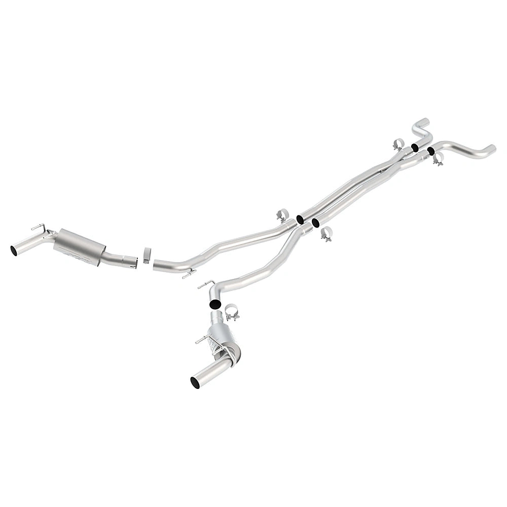 Borla 10-13 Chevy Camaro SS 6.2L V8 ATAK Catback Exhaust Incl. X Pipe works w/GFX Package - Borla 140378