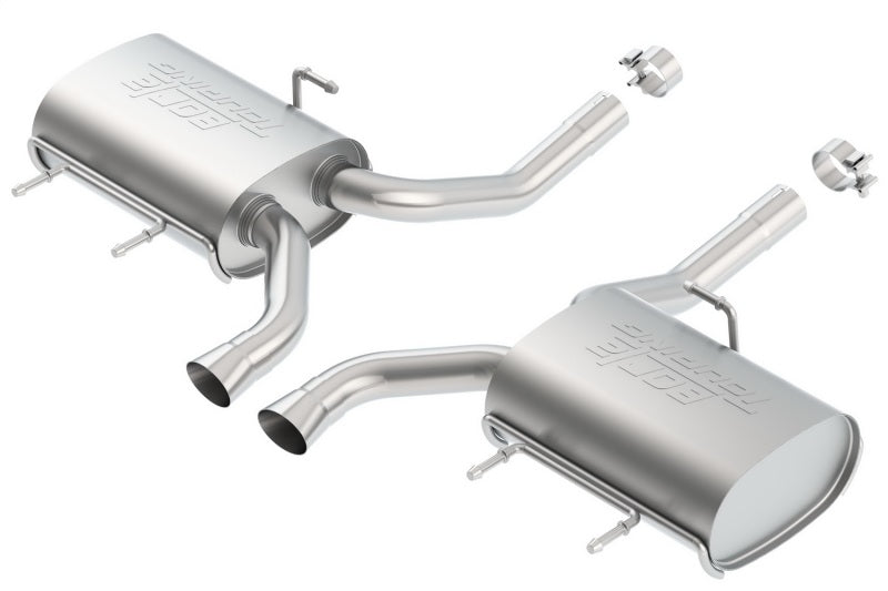 Borla 11-14 CTS Coupe V6 3.6L AT RWD/AWD Dual Ctr Rear Exit Touring Exhaust (REAR SECTION ONLY)-Borla-BOR11824