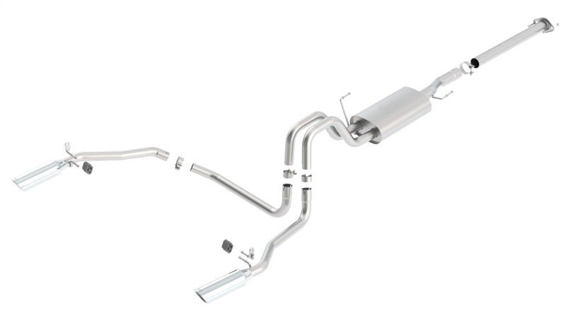 Borla 11-14 Ford F-150 5.0L AT 2/4WD Aggressive ATAK SS Catback Exhaust-Borla-BOR140417