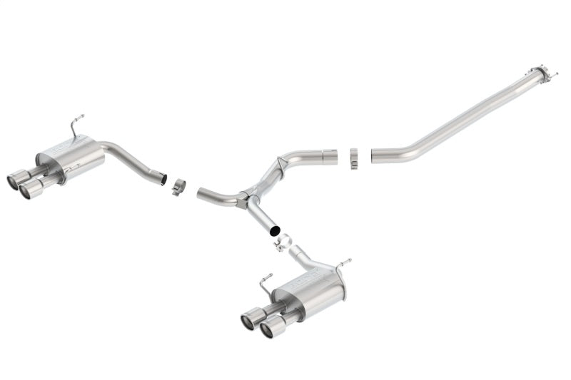 Borla 11-14 Subaru Impreza WRX/STI Sedan 4dr ATAK SS Catback Exhaust-Borla-BOR140418
