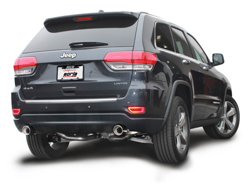 Borla 11-16 Jeep Grand Cherokee Limited/Laredo 5.7L 8cyl 4WD/RWD SS Catback Exhaust - Black Ops Auto Works