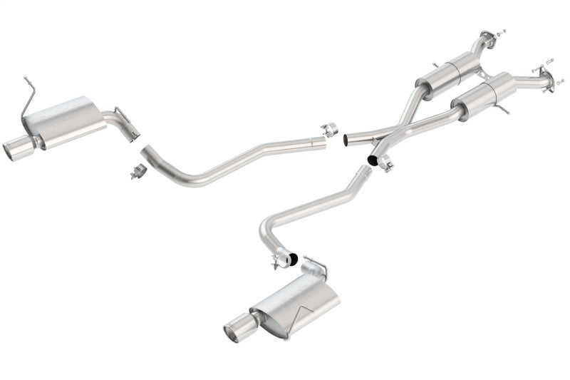 Borla 11-16 Jeep Grand Cherokee Limited/Laredo 5.7L 8cyl 4WD/RWD SS Catback Exhaust - Black Ops Auto Works