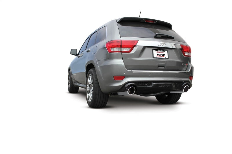 Borla 12-13 Jeep Grand Cherokee SRT8 6.4L 8cyl Aggressive ATAK Exhaust (rear section only)-Borla-BOR11827