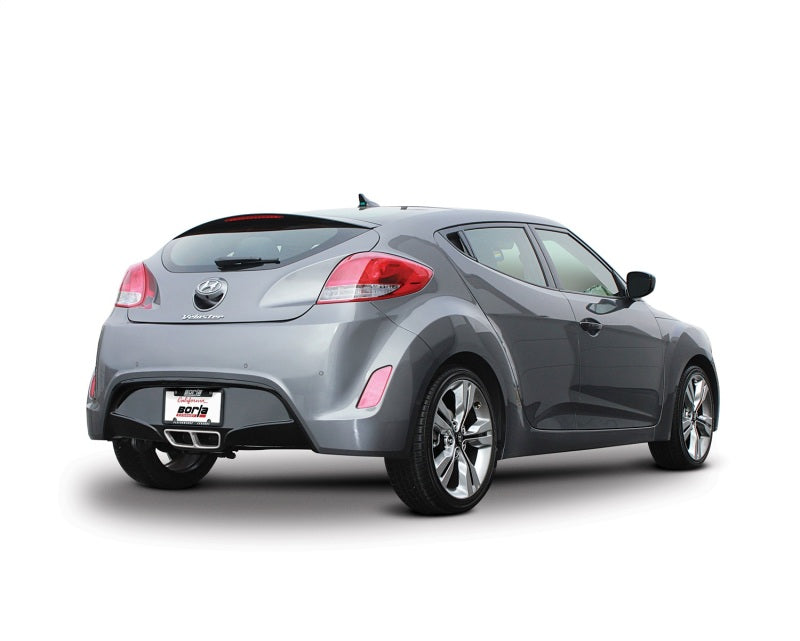 Borla 12-14 Veloster 1.6L AT/MT FWD 2dr 2.25in No Tips SS Exhaust (rear section only)-Borla-BOR11821