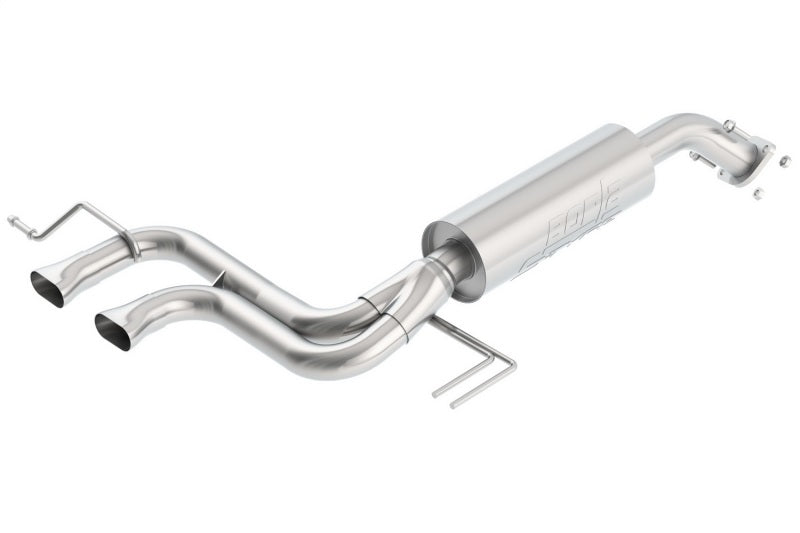Borla 12-14 Veloster 1.6L AT/MT FWD 2dr 2.25in No Tips SS Exhaust (rear section only)-Borla-BOR11821