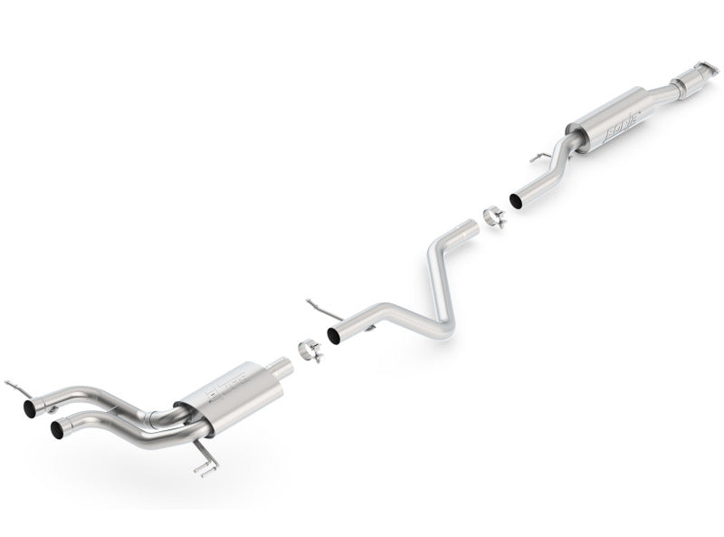 Borla 13-15 Hyundai Veloster Turbo 1.6L AT/MT FWD 2dr Dual Center Rear Exit Cat-Back Exhaust-Borla-BOR140506