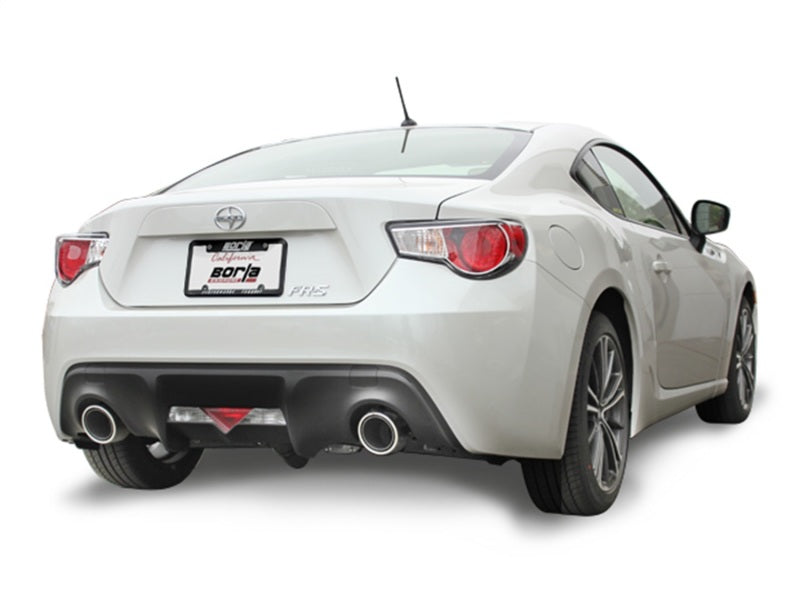Borla 13-15 Scion FR-S 2.0L 4cyl 6spd / 13 Subaru BRZ 2.0L 4cyl 6spd SS Catback Exhaust-Borla-BOR140496