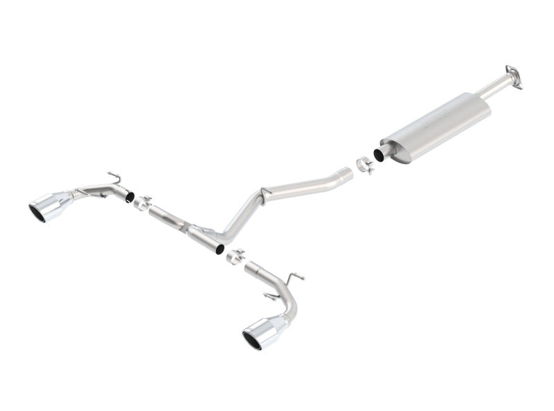 Borla 13-15 Scion FR-S 2.0L 4cyl 6spd / 13 Subaru BRZ 2.0L 4cyl 6spd SS Catback Exhaust-Borla-BOR140496