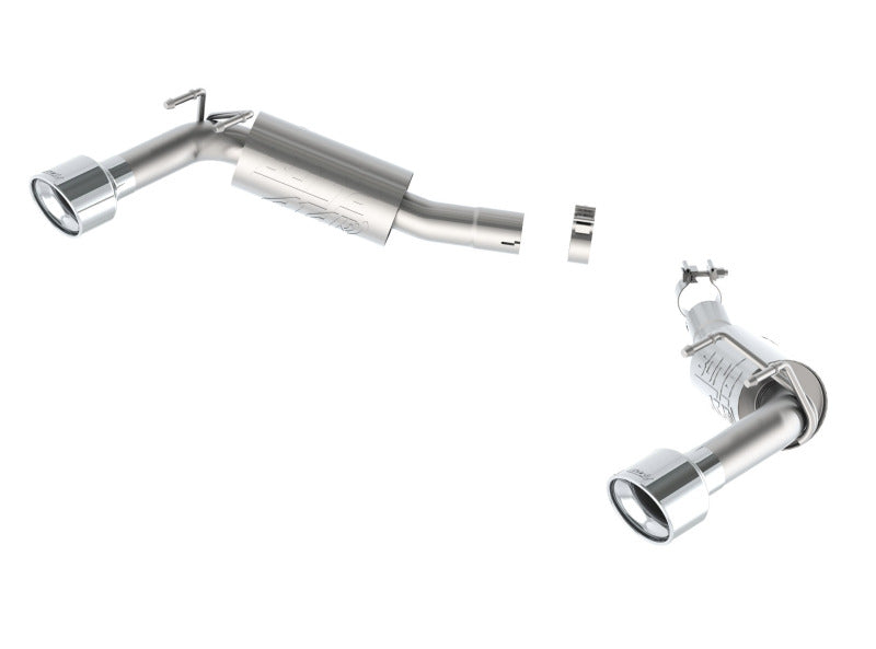 Borla 14-15 Camaro SS 6.2L V8 RWD Single Split Rr Exit ATAK Exhaust (rear section only)-Borla-BOR11851