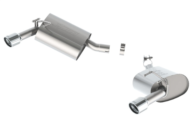 Borla 14-15 Chevy Camaro 3.6L V6 RWD Single Split Rr Exit Touring Exhaust (rear section only)-Borla-BOR11845