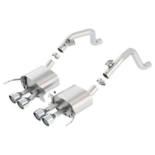 Load image into Gallery viewer, Borla 14-15 Chevy Corvette C7 w/o AFM w/o NPP Atak Rear Section Exhaust Quad Rd RL Tips - Borla 11881