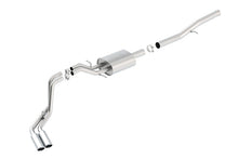 Load image into Gallery viewer, Borla 14 Silv/Sierra 1500 EC Std/CC Short 143.5in WB ATAK Dual Rolled Side Exit Cat-Back Exhaust-Borla-BOR140577