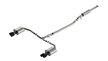 Load image into Gallery viewer, Close-up of Borla mandrel-bent stainless piping in 140905BC system