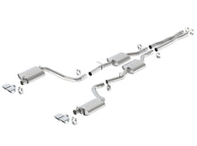 Load image into Gallery viewer, Borla 15-16 Dodge Challenger R/T 5.7L Dual Rectangle Angle Cut Dual Split Rear Exit S-Type Exhaust-Borla-BOR140627