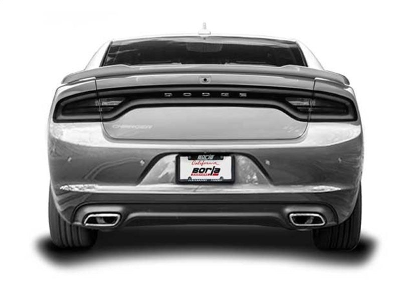 Borla 15-16 Dodge Charger R/T 5.7L No Tip Use Factory Valence Single Split Rear Exit ATAK Exhaust-Borla-BOR140637