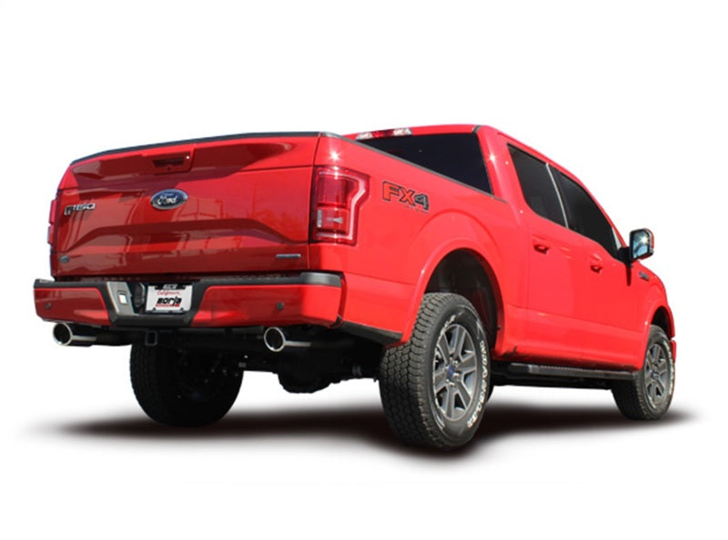 Borla 15-16 Ford F-150 3.5L EcoBoost Ext. Cab Std. Bed Catback Exhaust ATAK Single Split Rear Exit-Borla-BOR140616