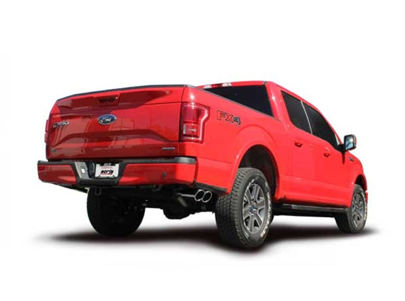 Borla 15-16 Ford F-150 3.5L EcoBoost Ext. Cab Std. Bed Catback Exhaust ATAK Truck Side Exit-Borla-BOR140619