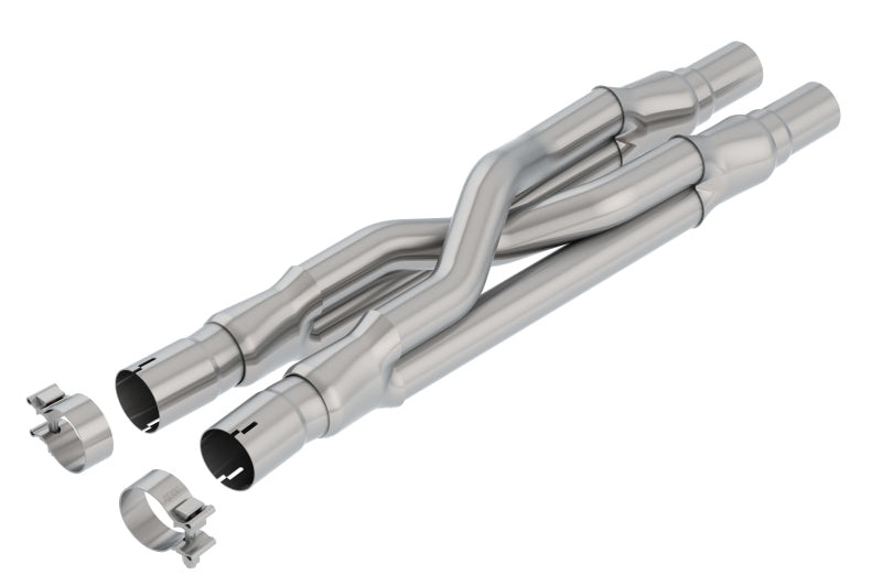 Borla 15-18 Ford Mustang GT 5.0L AT/MT RWD 2.5in Resonator Delete X-Pipe-Borla-BOR60662