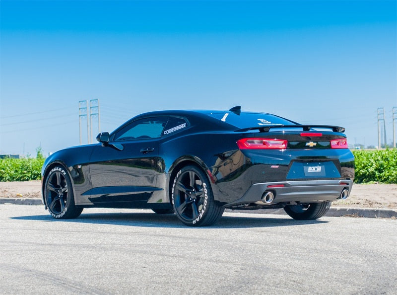 Borla 16-17 Chevy Camaro SS 6.2L ATAK Catback Single Split Rear Exit Exhaust w/Single Tips-Borla-BOR140690