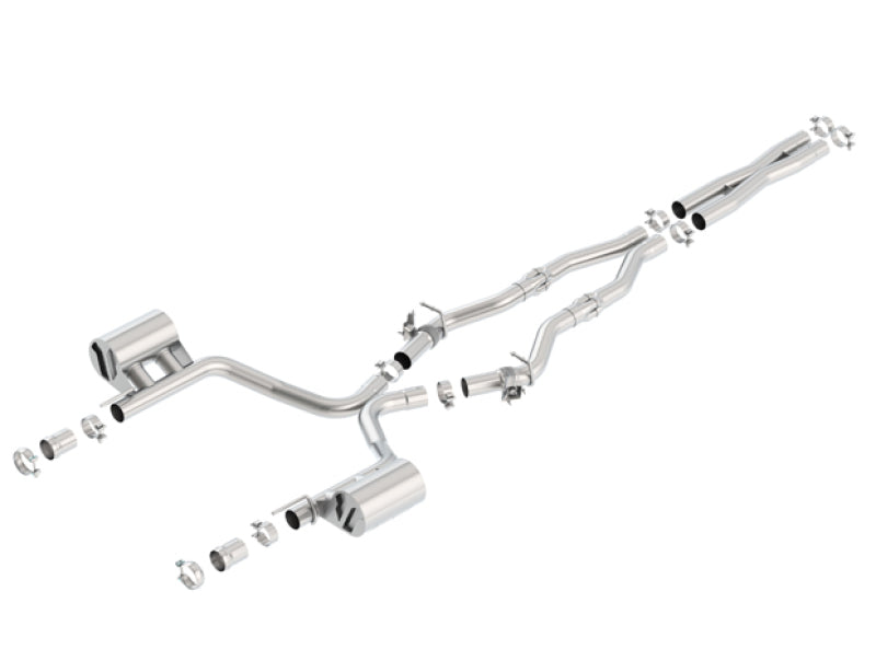 Borla 16-17 Dodge Challenger R/T 5.7L MT/AT ATAK Catback Exhaust (w/MDS Valves ONLY)-Borla-BOR140714