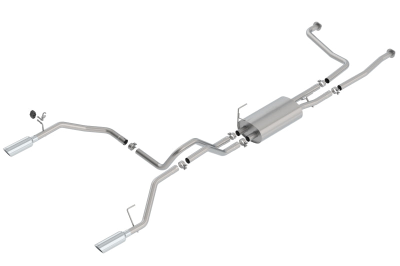 Borla 16-19 Nissan Titan 5.6L V8 2WD/4WD S-Type Catback Exhaust-Borla-BOR140796