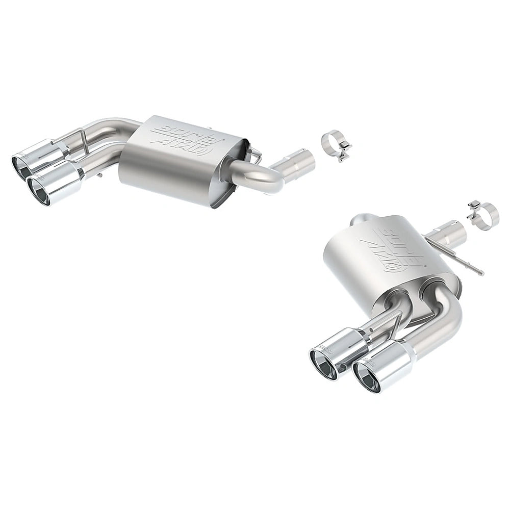 Borla 16 Chevy Camaro 6.2L Atak Rear Section Exhaust w/o Dual Mode Valves - Borla 11921