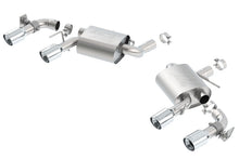 Load image into Gallery viewer, Borla 16 Chevy Camaro SS 6.2L w/ Dual NPP Atak Quad RD RL Tips Dual Exit Rear Section Exhaust-Borla-BOR11925