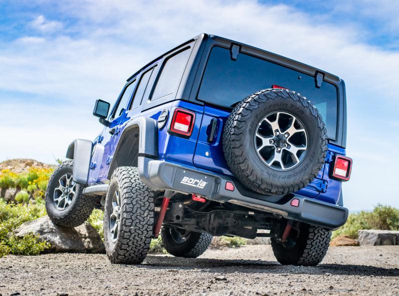 Borla 18-19 Jeep Wrangler JLU 2.0L AT/MT 4WD S Type (Climber) Catback Exhaust-Borla-BOR140787