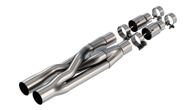 Borla 18-22 MUSTANG GT V8 AT/MT RWD 2DR SWITCHFIRE X-PIPE UPGRADE-Borla-BOR60715