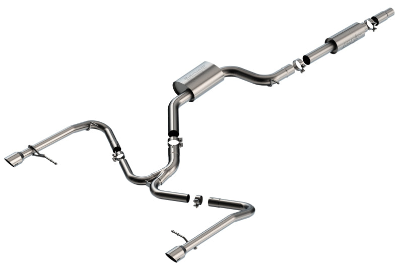 Borla 19-21 VW GLI 2.0L S-Type 3.5in x 5.5in Tip Cat-Back Exhaust - Black Ops Auto Works