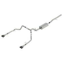Load image into Gallery viewer, Borla 19 Chevrolet Silverado/GMC Sierra 1500 6.2L SS Touring Catback Exhaust - Black Chrome Tips - Borla 140772BC