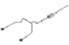 Load image into Gallery viewer, Borla 19 Chevrolet Silverado/GMC Sierra 1500 6.2L SS ATAK Catback Exhaust - Black Chrome Tips-Borla-BOR140776BC