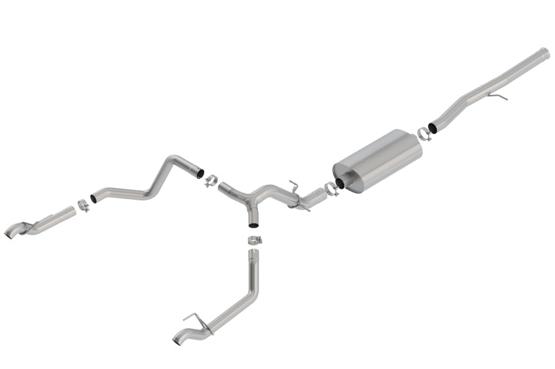 Borla 19 Chevrolet Silverado/GMC Sierra 1500 6.2L SS Touring Catback Exhaust-Borla-BOR140771