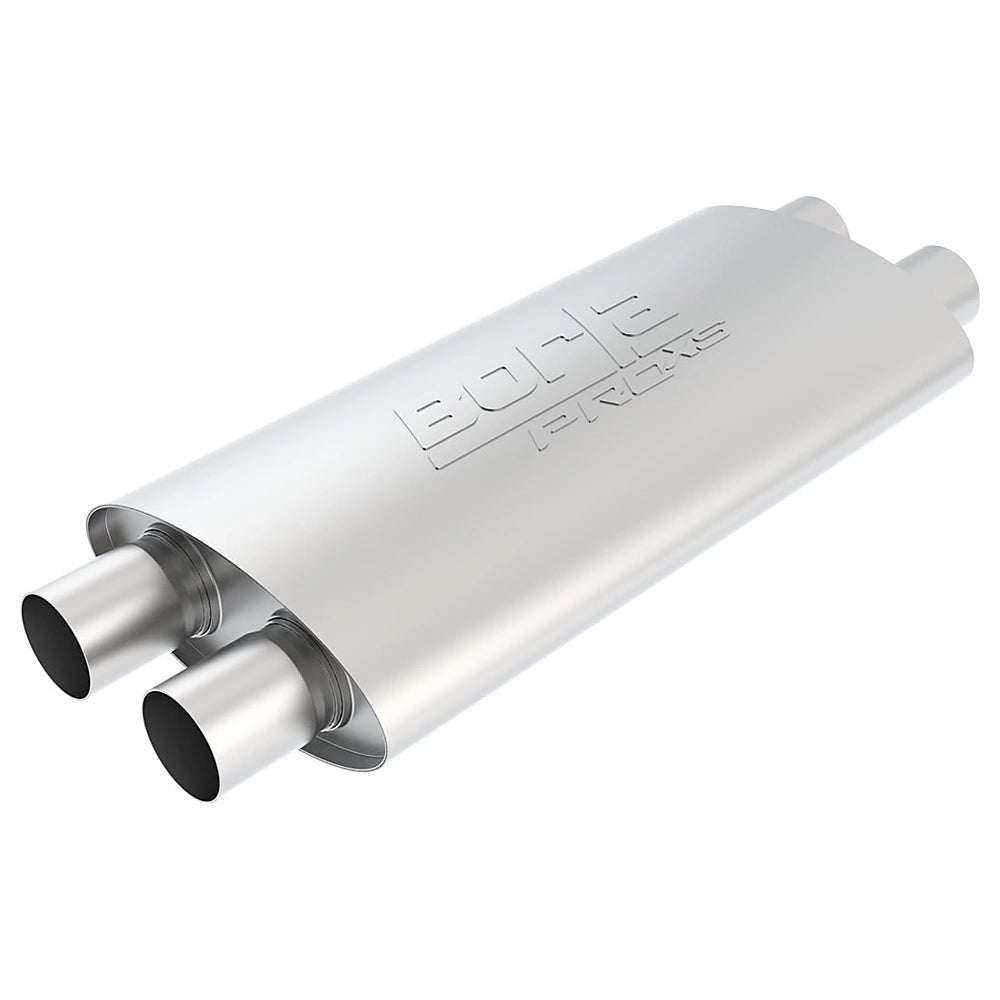 Borla 2.25in Dual In/Out 19in x 9.5in x 4in Turbo XL Muffler - Borla 400287